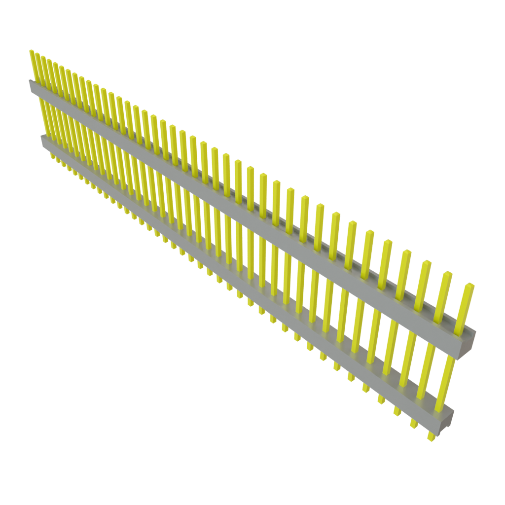 Samtec-DW-40-11-G-S-580 Steckverbinderleisten und Leiterplattenbuchsen Conn Board Stacker HDR 40 POS 2.54mm Solder ST Top Entry Thru-Hole Bulk
