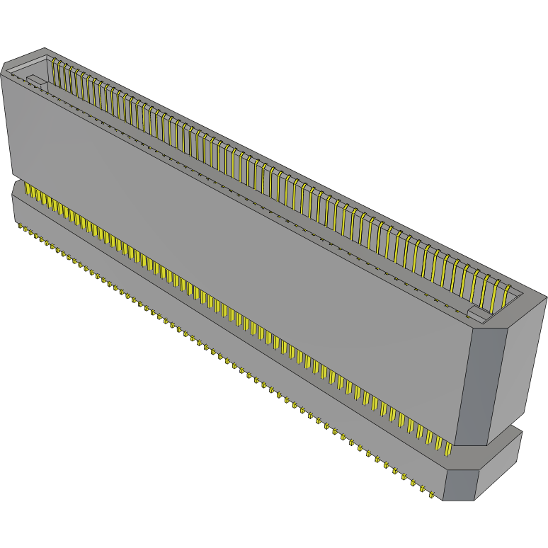 Samtec-BTE-060-04-F-D-A Steckverbinderleisten und Leiterplattenbuchsen Conn Micro Terminal HDR 120 POS 0.8mm Solder ST Top Entry SMD Tray