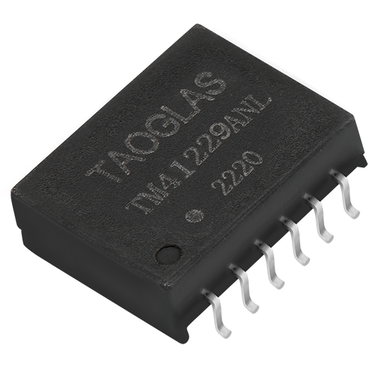 taoglas-TM41229ANL | BMS Transformers Telecom, Übertrager Telecom Transformer 1:1 0.7Ohm Prim. DCR 1.2Ohm Sec. DCR 12 Terminal Gull Wing SMD Automotive AEC-Q200