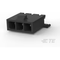 TE Connectivity-2-1445050-3 Steckverbinderleisten und Leiterplattenbuchsen Conn Wire to Board HDR 3 POS 3mm Solder ST Top Entry Thru-Hole MATE-N-LOK™ Tray