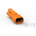 TE Connectivity-2103191-1 Einzeladersteckverbinder, Gehäuse Connector Housing, 2 POS, Crimp Straight Cable Mount