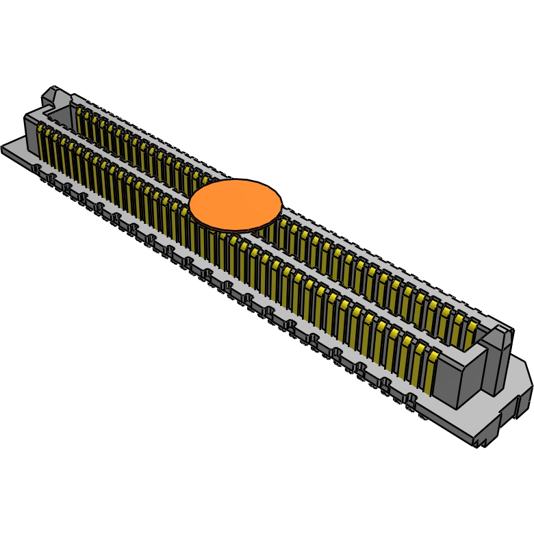 Samtec-ADM6-40-01.5-L-4-2-A-TR Embases de raccordement et réceptacles PCB Conn Open Pin Field Array HDR 160 POS 0.635mm Solder ST Top Entry SMD Accelerate® T/R