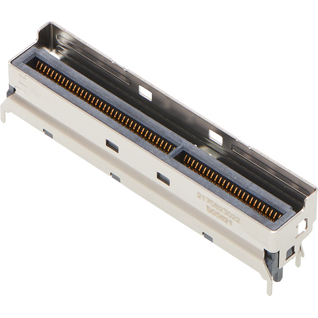 Molex-2170823021 卡边连接器 Conn PCI Express 5.0 SKT 124 POS 0.6mm Solder ST SMD T/R