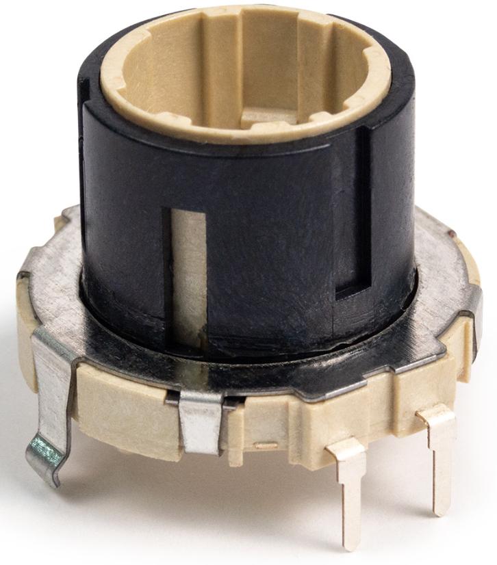 Bourns-PER211-P115-N0009 Mechanische Encoder Mechanical Encoder Rotary Incremental Hollow 0.02N.m Straight Quadrature Digital Square Wave 9PPR Through Hole PC Pin