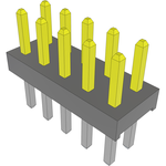 Conn Unshrouded Header HDR 10 POS 2mm Solder ST Top Entry Thru-Hole Bulk