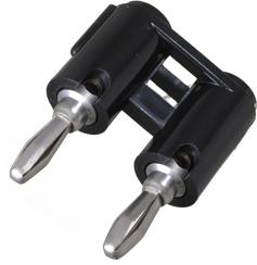 Cinch Connectivity Solutions-108-0253-001 Conn Double Banana Plug M 2 POS Solder ST Cable Mount 2 Port