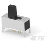 TE Connectivity-MSSA1450G Schiebeschalter Switch Slide SP4T Extended Top Slide 20VAC 20VDC 0.4VA PC Pins Thru-Hole Tray