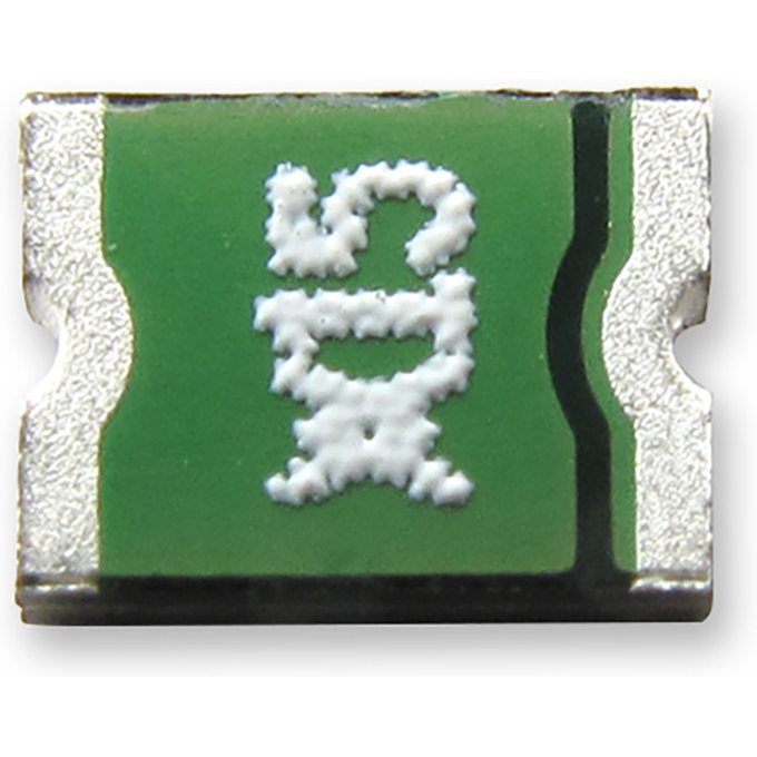 Littelfuse-MICROSMD150F-2 Fusible reprogramable PTC PTC Resettable Fuse 1.5A(hold) 3A(trip) 6VDC 40A 0.8W 1s 0.04Ohm SMD Solder Pad 1210 T/R