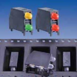 Dialight-592-3032-313F LED LED Bi-Level Bi-Color Red/Yellow/Red/Yellow 4-Pin T/R