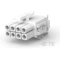 TE Connectivity-794192-1 Einzeladersteckverbinder, Gehäuse Conn Housing PL 8 POS 4.14mm Crimp ST Cable Mount Natural Bag