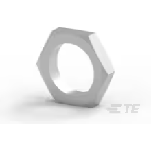 TE Connectivity-2-332004-0 Steckverbinderzubehör Connector Accessories Jam Nut Straight Stainless Steel Passivated Package