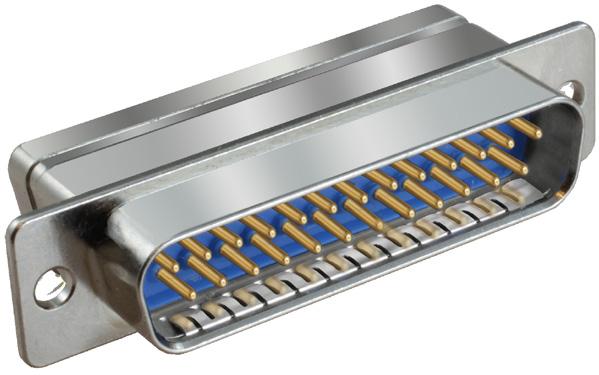 Glenair-280-018P3S25MEGN Steckverbinder, D-Sub Conn D-Sub PIN 25 POS Crimp ST Cable Mount 25 Terminal 1 Port