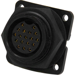 Conn Circular SKT 18 POS Solder ST Panel Mount 18 Terminal 1 Port Maxi-Con-X® Bulk