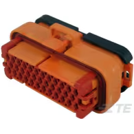 TE Connectivity-776164-6 Carcaza de cables discretos de conector Conn Housing PL 35 POS 4mm Crimp ST Cable Mount Orange Tray Automotive