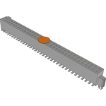 Conn Socket Strip SKT 70 POS 1.27mm Solder ST Top Entry SMD TIGER EYE™ T/R