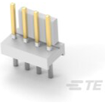 Conn Wire to Board HDR 4 POS 2.54mm Solder ST Top Entry Thru-Hole Package