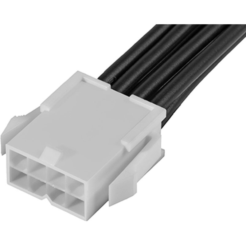 Molex-2153281083 Montajes de cables, otros Cable Assembly UL 1015 0.6m 16AWG Wire to Board 8 POS M Crimp Bag