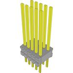 Conn Unshrouded Header HDR 10 POS 1.27mm Solder ST Thru-Hole Bulk