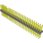 Conn Unshrouded Header HDR 56 POS 2.54mm Solder ST Top Entry Thru-Hole Bulk