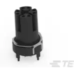 TE Connectivity-394811-E Steckverbinder, rund Conn M12 Circular SKT 8 POS Solder ST SMD/Thru-Hole 8 Terminal 1 Port T/R