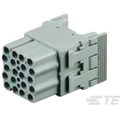 TE Connectivity-T2111202201-007 Connector Rectangular Conn Rectangular SKT 20 POS Crimp ST Cable Mount Box
