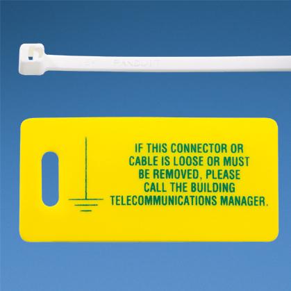 Panduit-LTYK Accessoires de câble Cable Accessories Label Yellow Carton
