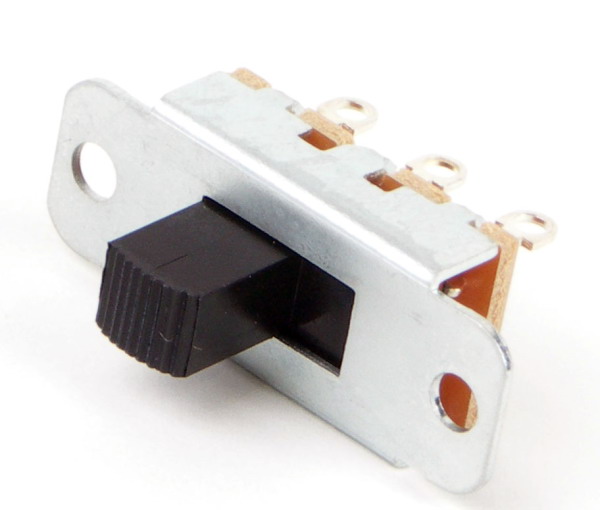 Switchcraft-46206LFRX Schiebeschalter Switch Slide ON ON DPDT Flush Slide 3A 125VAC 125VDC Solder Lug Panel Mount