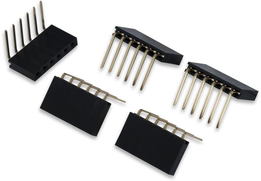 Digilent-240-078 Steckverbinderleisten und Leiterplattenbuchsen Conn Socket Strip F 6 POS Solder RA Side Entry Thru-Hole Bag