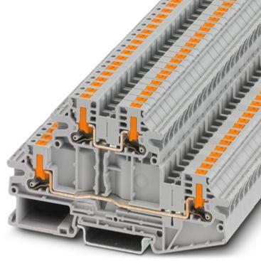 PHOENIX CONTACT-1079073 Blocs de raccordement de terminaux Double Level Terminal Block Connector