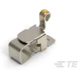 TE Connectivity-1551574-5 Connector Accessories Connector Accessories Spring Finger Straight Stainless Steel Gold Over Nickel T/R