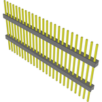 Conn Board Stacker HDR 25 POS 2.54mm Solder ST Top Entry Thru-Hole Bulk