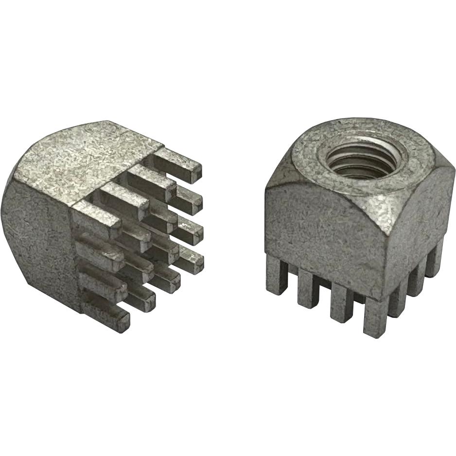 ADAM TECH-HCT-P-ITF-M5-A Terminali connettore Power Tap Terminal Brass F 9mm Matte Tin Over Nickel