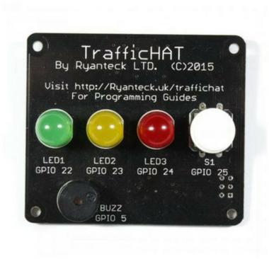 Pi Supply-PIS-0701 Entwicklungssätze und Werkzeuge Traffic HAT for Raspberry Pi