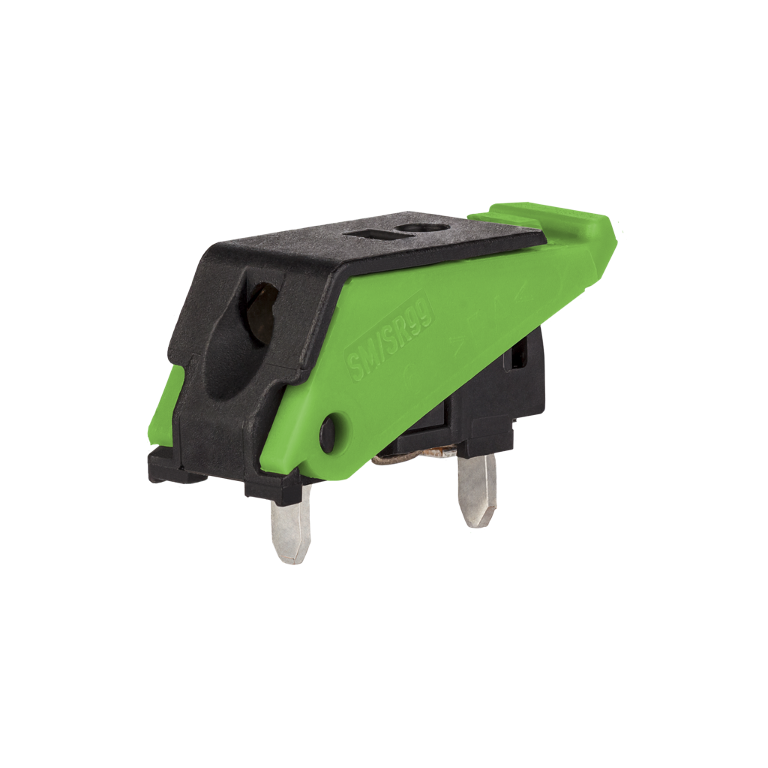 METZ CONNECT-SR99S01VBNN03G7 Bloques terminales del conector Conn Terminal Block 2 POS Solder Thru-Hole 9A T/R