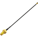 IPEX MHFI(U.FL comp) to SMA(F)BKST. 150mm 1.13 cable