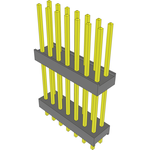 Conn Board Stacker HDR 14 POS 2.54mm Solder ST Top Entry Thru-Hole Bulk