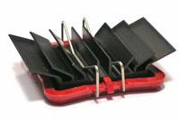 Advanced Thermal Solutions-ATS-51230D-C1-R0 Kühlkörper Heat Sink Passive BGA Spread Clip Aluminum 10.33°C/W Black Anodized