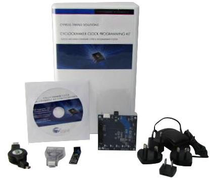 Infineon Technologies AG-CY3675-CLKMAKER1 Universal Programmers Clock Generator and Synthesizer/SMD Crystal Oscillator Devices Used for Multi Slot Programmer