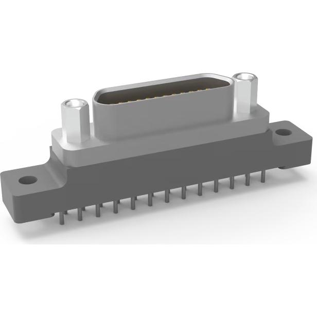 Airborn-MK-222-009-225-2200 Steckverbinder, D-Sub Conn Micro-D SKT 9 POS 0.635mm Solder ST Thru-Hole 9 Terminal 1 Port