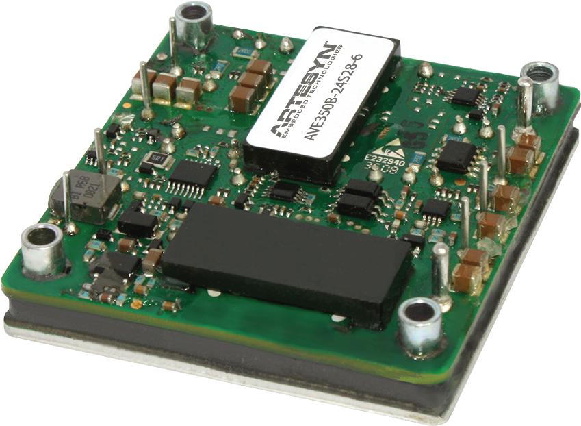 Artesyn / Advanced Energy-AVE350B-48S28-6 DC/DC-Wandler und Spannungsreglermodul Module DC-DC 48VIN 1-OUT 28V 12.5A 350W 9-Pin Half-Brick