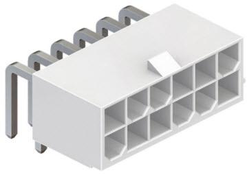 CnC Tech, LLC-4282-1-0200-12-SP Embases de raccordement et réceptacles PCB Conn Wire to Board M 12 POS 4.2mm Solder RA Side Entry Thru-Hole Tray