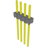 Conn Unshrouded Header HDR 4 POS 2.54mm Solder ST Top Entry Thru-Hole Bulk