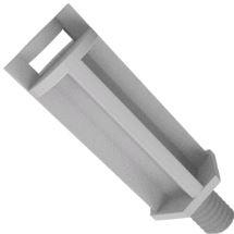 RAF Electronic Hardware-30474-N Leiterplatten-Distanzscheiben und Träger Spacer Corner/Edge - Metric Threaded 8.3mm-OD 12.7mm-LG Nylon