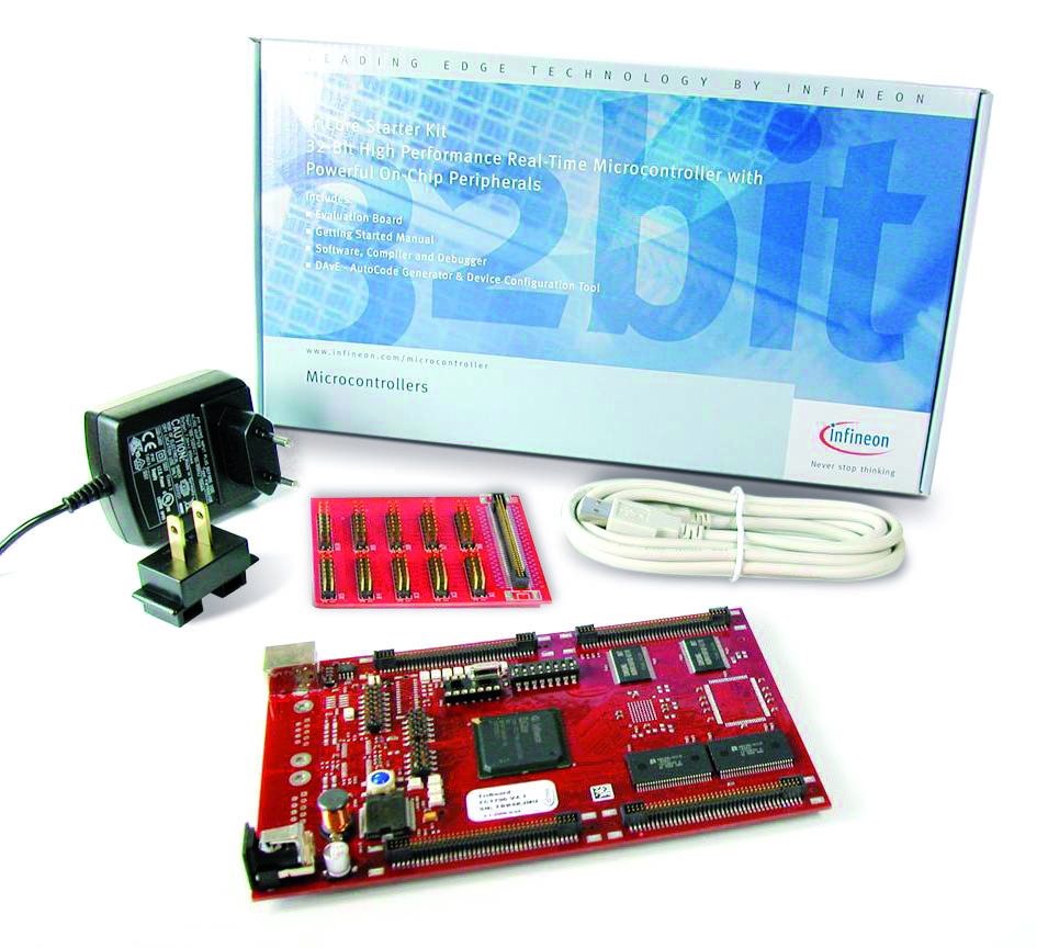 Infineon Technologies AG-KITAURIXTC234LPTRBTOBO1 Eingebettete Systementwicklungsboards und -kits AURIX MCU Evaluation kit