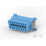 Conn Housing RCP 16 POS 4mm Crimp ST Cable Mount Blue Tray Automotive