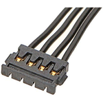Cable Assembly UL 1571 0.3m 28AWG Wire to Board to Wire to Board 4 to 4 POS F-F Crimp-Crimp Pico-EZmate Bag