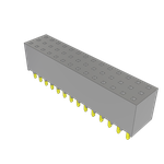 Conn Socket Strip SKT 42 POS 2.54mm Solder ST Top Entry Thru-Hole Bulk