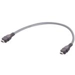 Cable Assembly Round Copper Cable 0.21m 26AWG IX Industrial Type B to IX Industrial Type B 10 to 10 POS M-M IDT-IDT