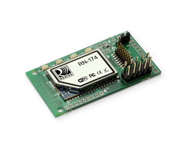 Microchip Technology-RN174P-I/RM RF/Drahtlos-Entwicklungsplatinen und Kits RN-171 802.11 Wireless LAN Evaluation Board