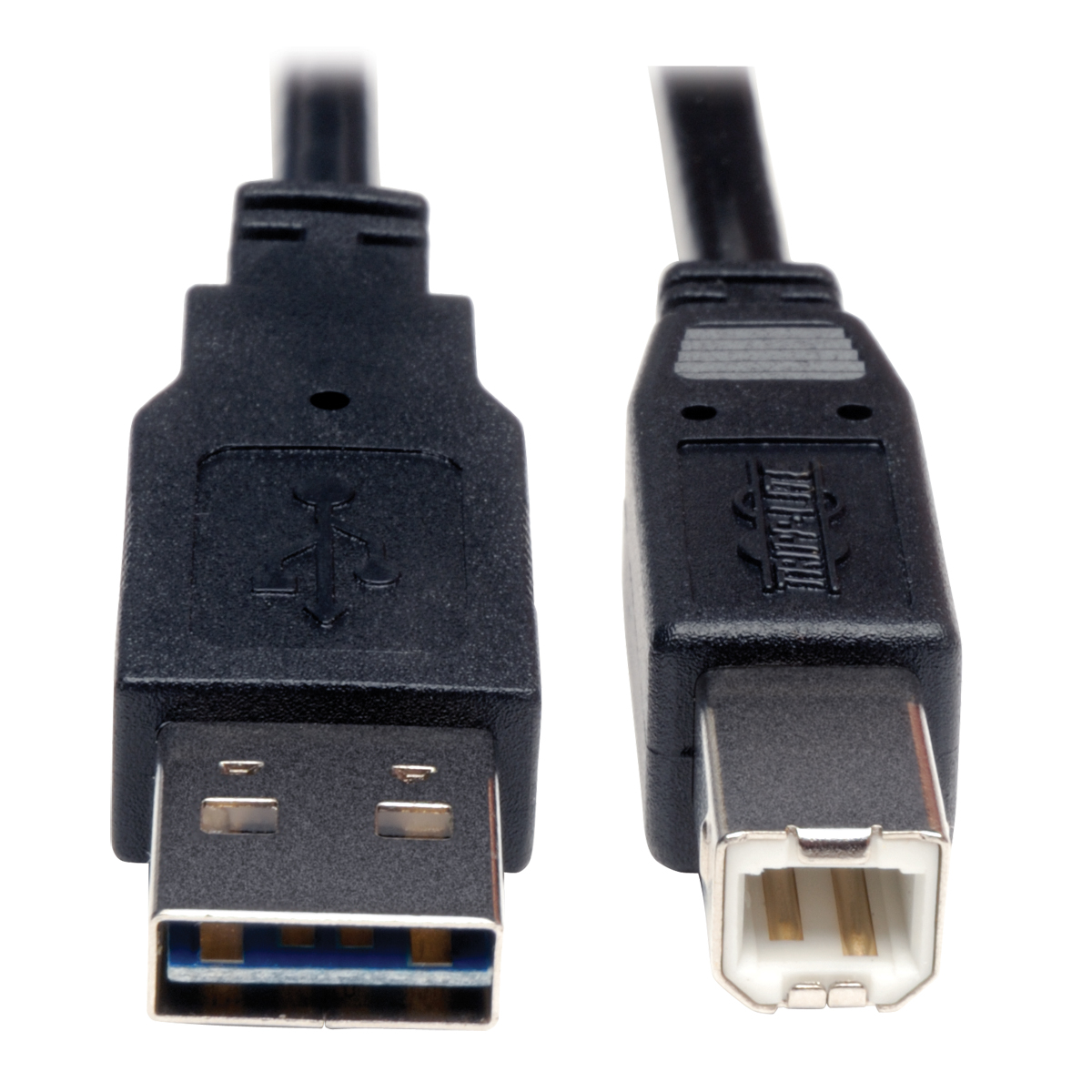 Eaton (formerly TrippLite)-UR022-010 USB Kabelbaugruppen Cable Assembly 3.1m Reversible USB Type A to USB Type B 4 to 5 POS M-M 24AWG/28AWG